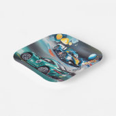 Growing Up To Fast Boy Birthday Party Pappteller (Gewinkelt)