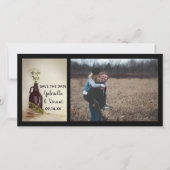 Growler Hops Daisies Brauerei Hochzeit speichern D Save The Date (Vorderseite)