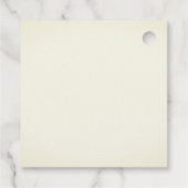 Growler Hops Daisies hoffentlich je nach Hochzeit Geschenkanhänger (Rückseite)