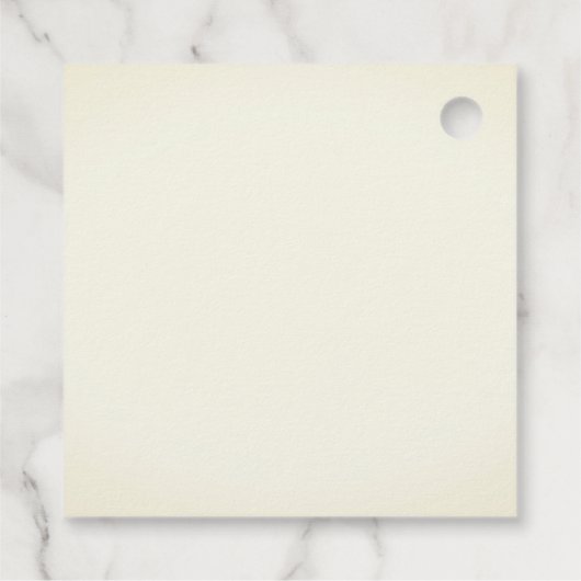 Growler Hops Daisies hoffentlich je nach Hochzeit Geschenkanhänger (Rückseite)