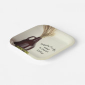 Growler Hops Weizen hoffnungslos je nach Hochzeit Pappteller (Gewinkelt)