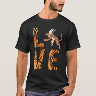 Growling Bengalisch Tiger African Safari Wildlife  T-Shirt