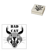 Growling Caracal Bad Cat Gummistempel (Stempel)