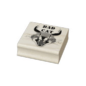 Growling Caracal Bad Cat Gummistempel (Stempel)