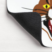 Growling Caracal Bad Cat Mousepad (Ecke)