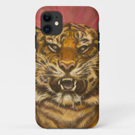 Growling Tiger Porträtklemme Case-Mate iPhone Hülle