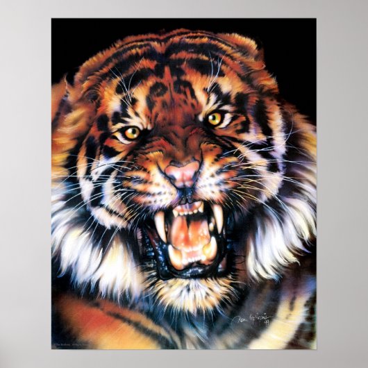 Growling Tiger Poster (Vorne)