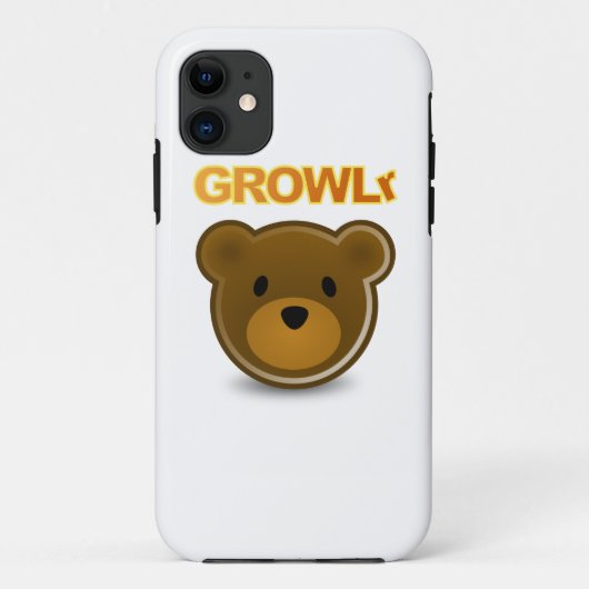 GROWLr iPhone 5 Fall Case-Mate iPhone Hülle (Rückseite)