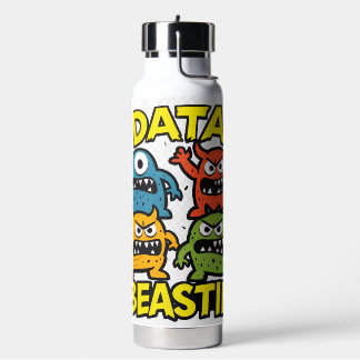 Growly Data Beastie Wasserflasche Trinkflasche