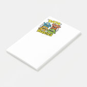 Growly Data Beasties Post-it® Notizen (angewinkelt)