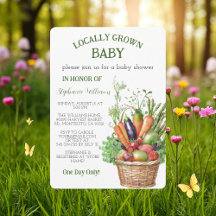 Grown Baby Bauern Market Babydusche