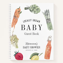 Grown Baby Bauern Market Gästebuch Notizblock