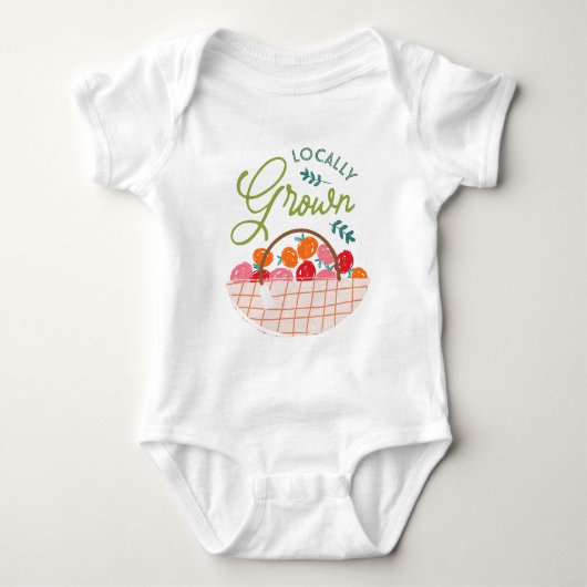Grown Baby Bodysuit 1-Stück Geschenk Baby Strampler (Vorderseite)