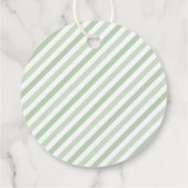 Grown Baby Dusche Gemüse Babydusche Geschenkanhänger (Rückseite)