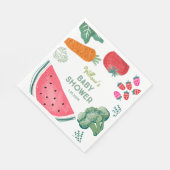 Grown Baby Shower Napkins Serviette (Ecke)