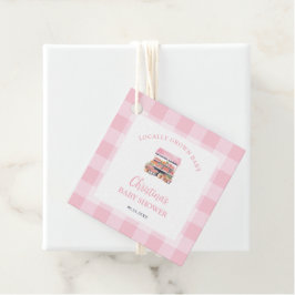 Grown Girl Baby Shower Geschenkanhänger