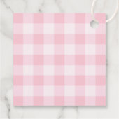 Grown Girl Baby Shower Geschenkanhänger (Rückseite)