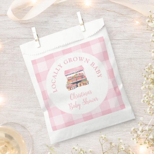 Grown Girl Baby Shower Geschenktütchen (Ausgeschnitten)