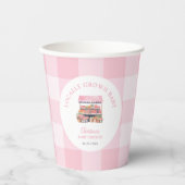 Grown Girl Baby Shower Pappbecher (Vorderseite)