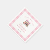 Grown Girl Baby Shower Serviette (Ecke)