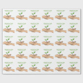 Growth & Care | Nurturing the Future Inspirational Geschenkpapier (Flach)