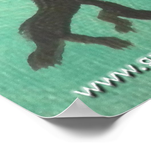 "Growth" Heart Art Malerei Poster (Ecke)