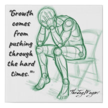 "Growth"-Imitat Canvas Print