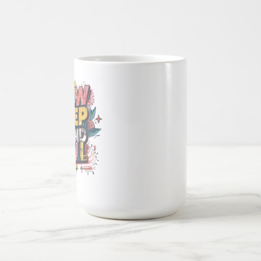 Growth Inspiration Mugs Kaffeetasse (Mittel)
