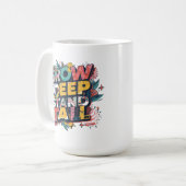 Growth Inspiration Mugs Kaffeetasse (Vorderseite Links)