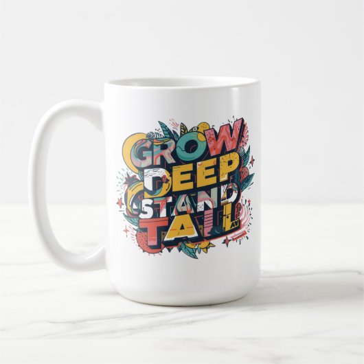Growth Inspiration Mugs Kaffeetasse (Links)
