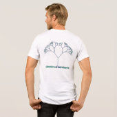 GROWTH_IS_RECURSIVE Tri-Blend SHIRT (Rückseite voll)