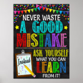 Growth Mindset Classroom Poster (Vorne)