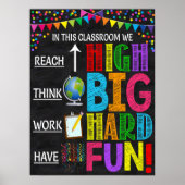 Growth Mindset Classroom Poster (Vorne)