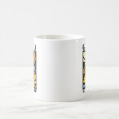 Growth Not Perfection Abstract Florals Sped Teache Kaffeetasse (Mittel)