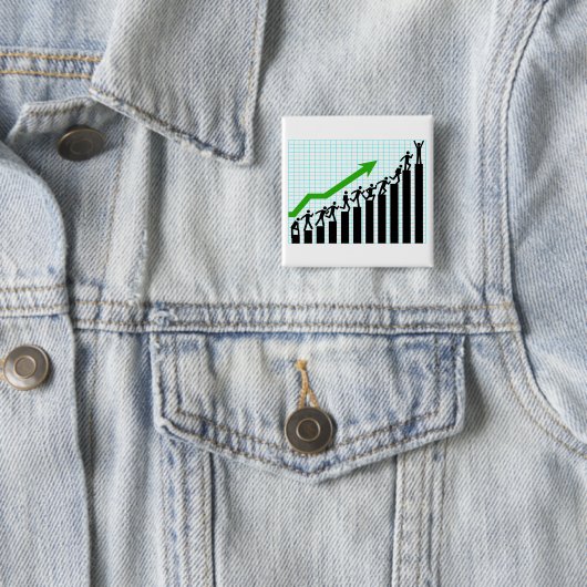 Growth Success Progress Bar Chart Button (Beispiel)