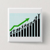 Growth Success Progress Bar Chart Button (Vorderseite)