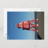 Groyne Lighthouse Postkarte (Vorne/Hinten)