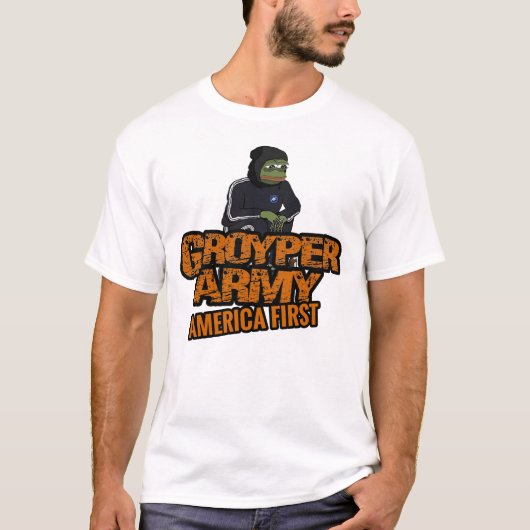 Groyper Armee - Meme 1 T-Shirt (Vorderseite)