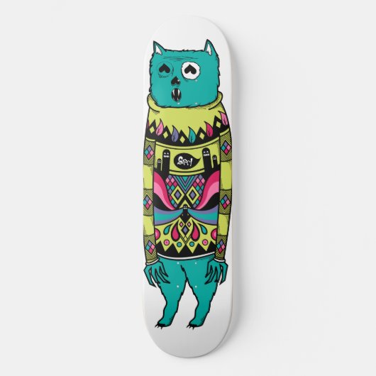 Grr! Altschuldeck Skateboard (Vorderseite)