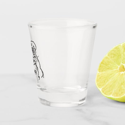 Grr Argh - Buffy the Vampire Slayer Shot Glass Schnapsglas (Rechts)