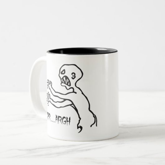 Grr Argh - Buffy the Vampire Slayer Zweifarbige Tasse (Vorderseite Links)