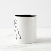Grr Argh - Buffy the Vampire Slayer Zweifarbige Tasse (Mittel)