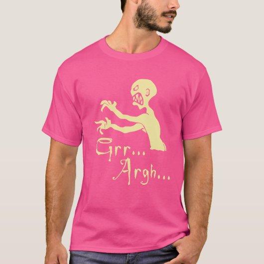 grr argh Retro T-Shirt (Vorderseite)
