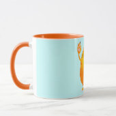 Grr! Funny Cartoon Cat, Tasse (Links)
