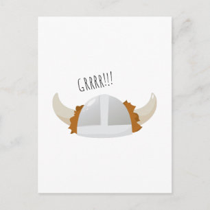 Grr Viking Postkarte