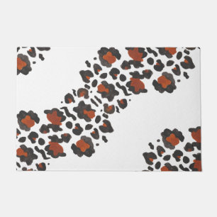 Grr Wild Animal Print Oversified Zickzack Doormat Fußmatte