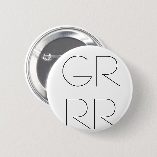 "GRRR" BUTTON (Vorne & Hinten)
