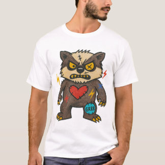 GRRR Dachs — Wütend & Adorabel T-Shirt