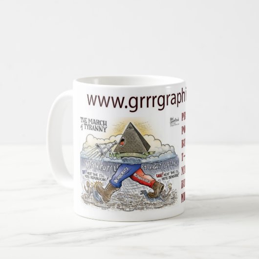 Grrr Tasse (Vorderseite Links)