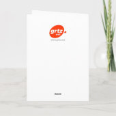 Grtz.net: Just Say Ho Feiertagskarte (Rückseite)